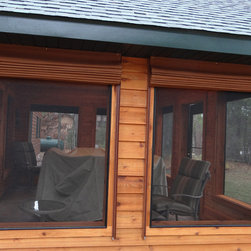 Outdoor Roman Shades - Roman Shades