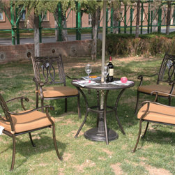 Cast Aluminum - Outdoor Dining Chairs