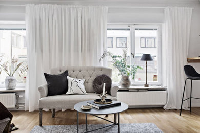 Example of a living room design in Stockholm