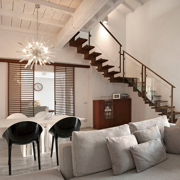 Porta scorrevole Extra Light 40.20 , finitura Corten