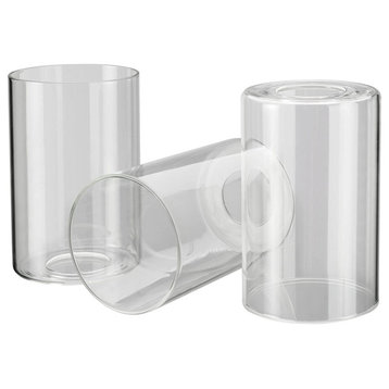 23616-03 Replacement Clear Vanity Glass Shade,3 Pack.