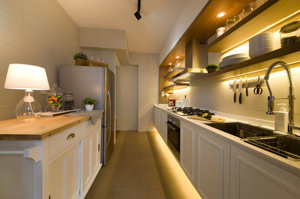 Victorian Kitchen by Edge Interior Pte Ltd