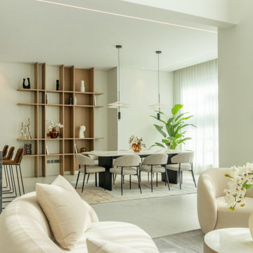 Dining Room Renovation in Jumeirah Islands in Dubai