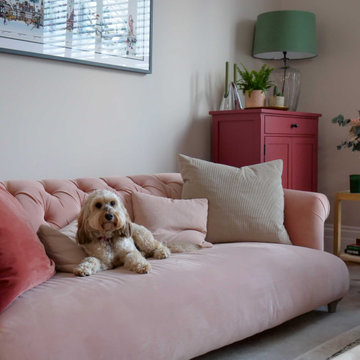 Pink Living Room