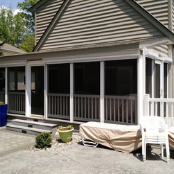 Motorized Zip Tex Retractable Screen - Clear Vinyl - Products