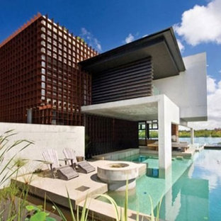 Home design - coastal home design idea in San Diego