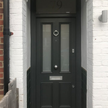 Victorian front door fitted in London