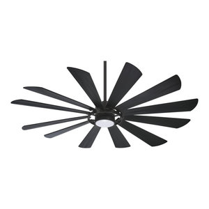 Minka Aire Windmolen 65 Led Ceiling Fan F870l Bs Transitional