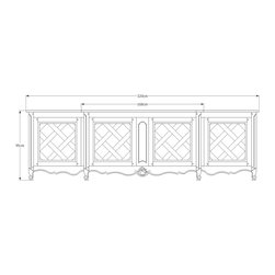 Louis XV  Breakfront Buffet - Buffets And Sideboards