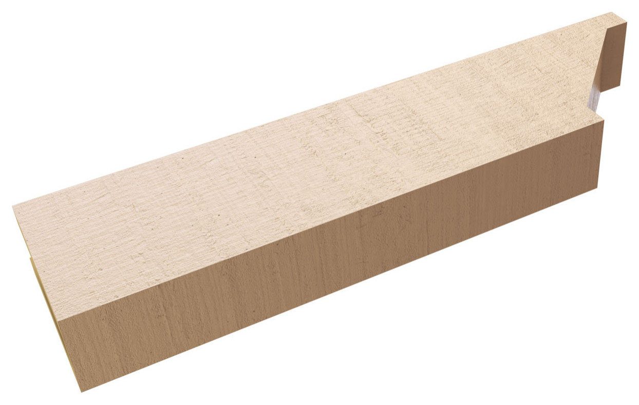 Burlington Woodgrain TimberThane Rafter Tail, Primed Tan, 4