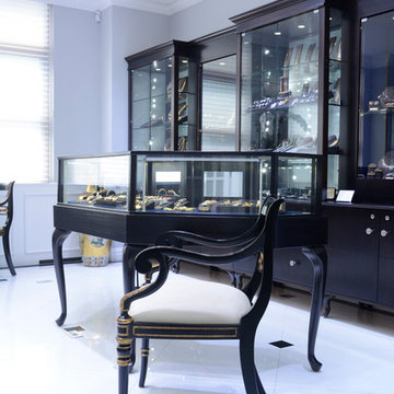 Queen Anne Display Cases