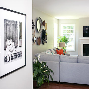 Industrial Living Room in Richmond, VA