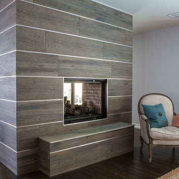 Two Sided Fireplace