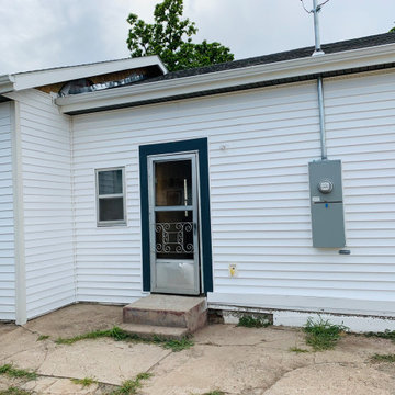 fire roof rebuild