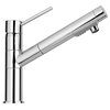 Elba Single Handle Pull-Out Spray Kitchen Faucet, Chrome