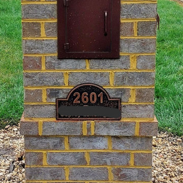 Custom Brick Mailbox