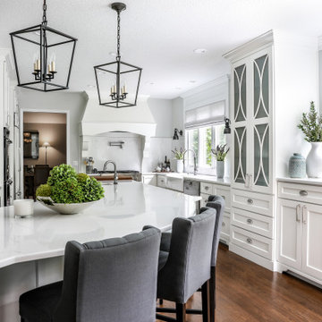 Hamptons Inspired Kitchen Remodel