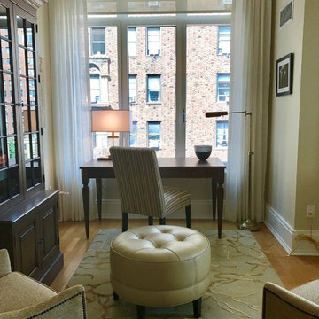 New York City Apartment Home Office -- Peggy Fortuna