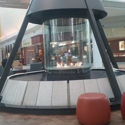 Acucraft Circular4 Gas Fireplace - Indoor Fireplaces