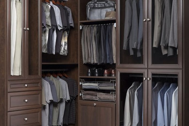 Elegant closet photo in Vancouver