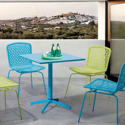 Silver Outdoor Chair - Outdoor Dining Chairs