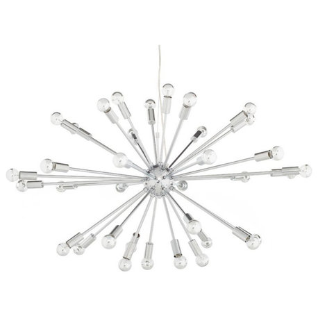 Nuevo Furniture Vladimir Pendant Lighting in Silver