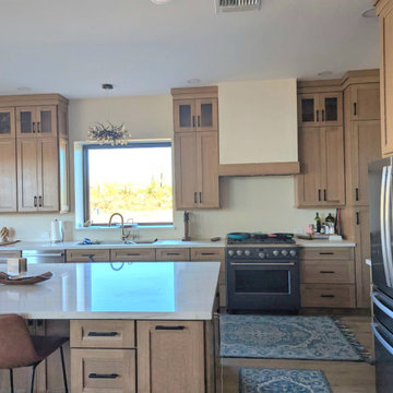 Mesa, AZ quarter sawn oak project