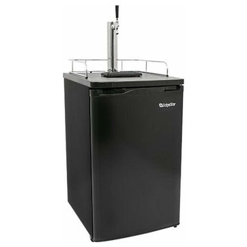 EdgeStar KC2000 20"W Kegerator and Keg Beer Cooler for Full Size - Black