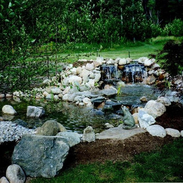 Waterfall examples from large to small in Petoskey, Harbor Springs, Charlevoix