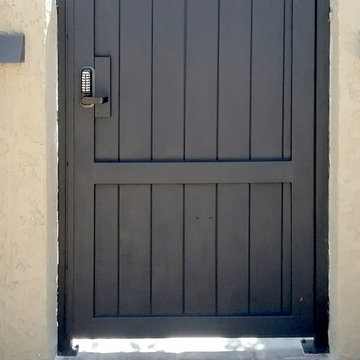 Arched Brentwood Entry Gate #2