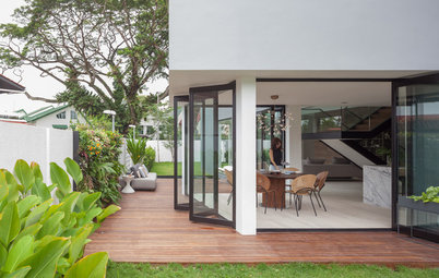 Houzz Tour: A Minimalist Home in Singapore Connects With Nature