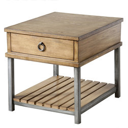 Transitional Side Tables And End Tables by Furniture East Inc.