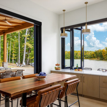 Custom Home: Modern Lakefront Home on Lake Anna with Unmatched Water Views