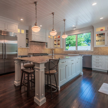 NORTH ARLINGTON VA TUDOR HOME KITCHEN REMODEL