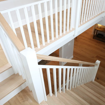 Bright and open Nantucket home with Sconset installation