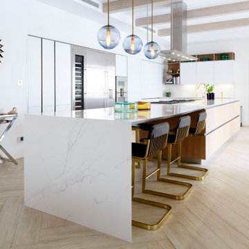 Unique Calacatta™ de #QuartzCOMPAC