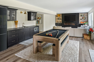 Inspiration for a family room remodel in Minneapolis