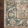 Margot Oriental Terracotta/Lagoon Area Rug, 5'0"x7'6"