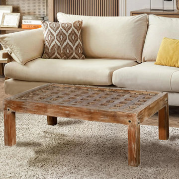 Organic Design with Reclaimed Wood Furniture and Doors