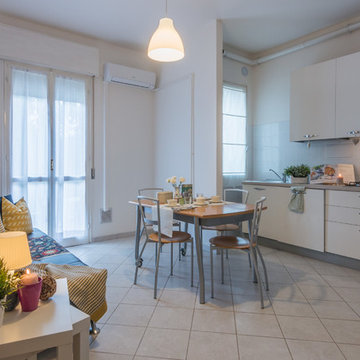 Progetto di Home Staging Bilocale in vendita - SOGGIORNO
