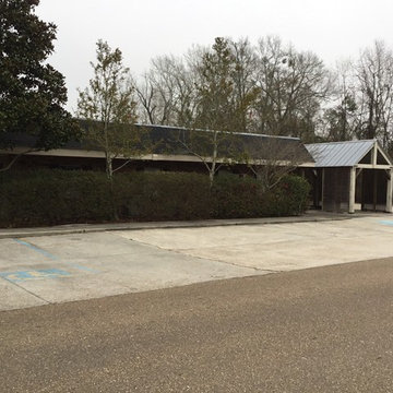 Commercial Office Exterior Pressure Wash and Paint
