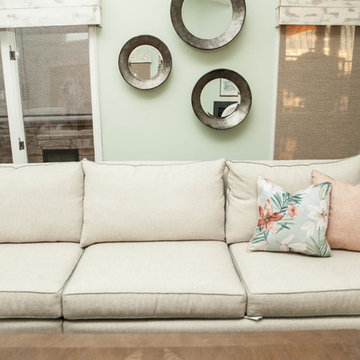Soft Green Living Room