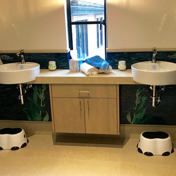 Floating Kids Cabinet