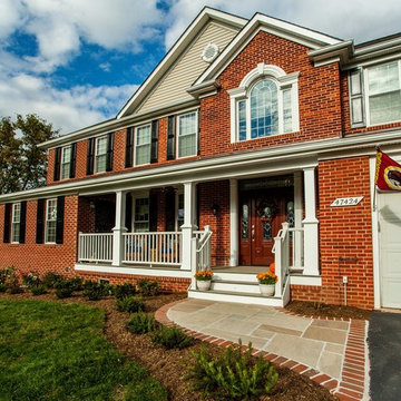 Addition Provided an In-Law-Suite,New Bedrooms for Teens,and a Gourmet Kitchen