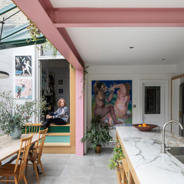 Photography for Edwards Rensen Architects - kitchen extension, North London