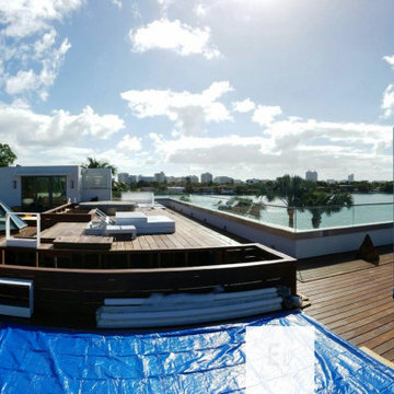 6,000 Sq/ft Ipe Roofdeck Private Residence North Miami Beach, FL
