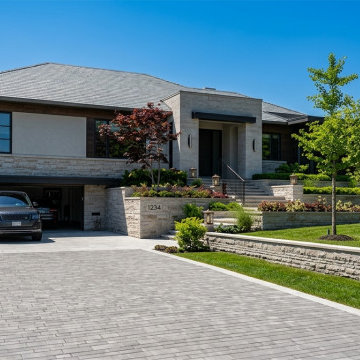 Driveway Pavers Retaining Wall Stairs & Landscaping