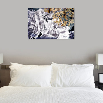Oliver Gal 'Dos Gardenias' Canvas Art