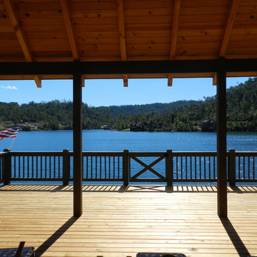 Custom Home, Custom Boathouse - Lake Burton