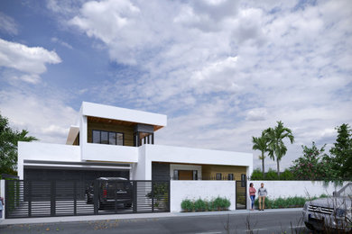 Modern exterior home idea in Other